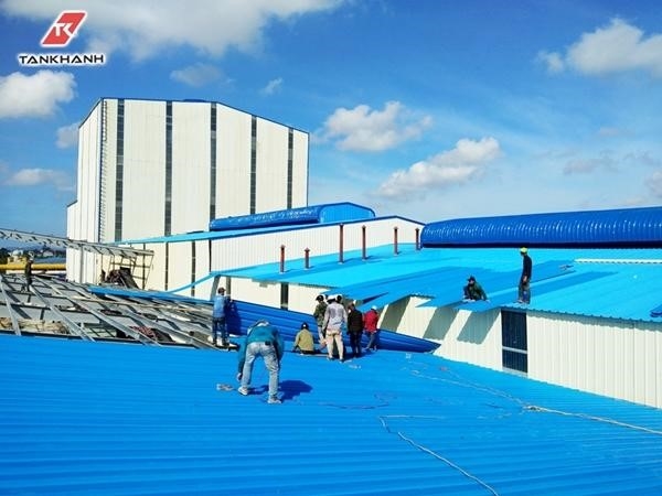 nhà máy thép tiền chế