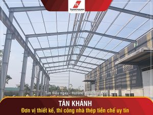 nhà khung thép tiền chế dân dụng