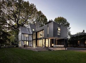 nhà tép tiền chế 2 tầng đẹp