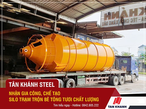 Silo chứa nguyên liệu