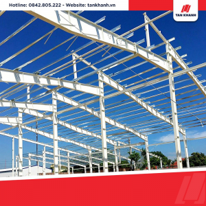 Thiết kế khung ngang kết cấu thép cho nhà công nghiệp