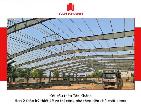 Nhà khung thép tiền chế