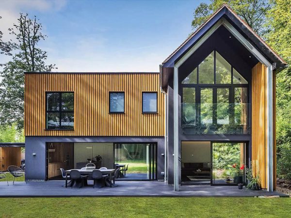 nhà khung thép 2 tầng đẹp