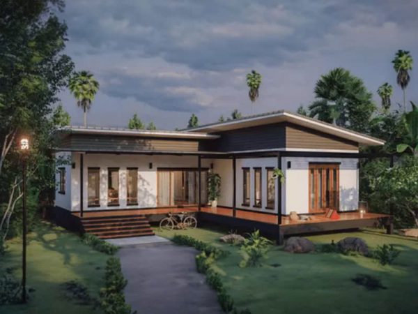 nhà khung thép cấp 4