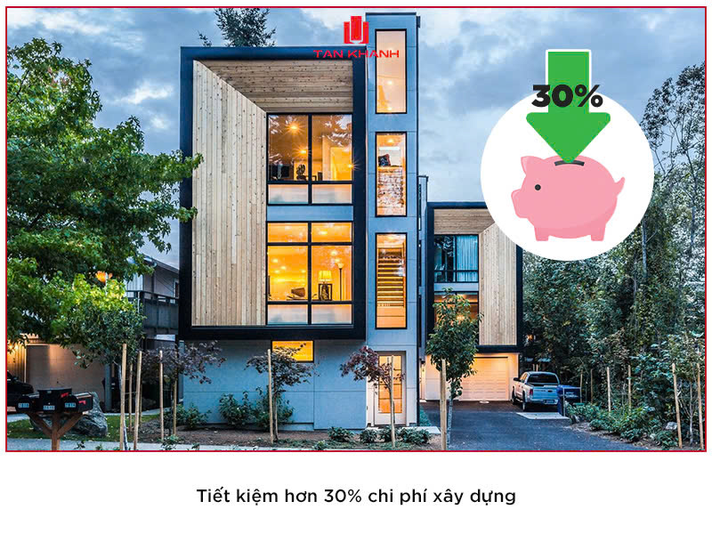 Nhà phố thép tiền chế