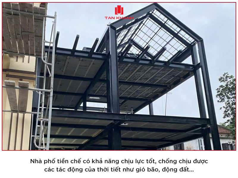 Nhà phố thép tiền chế