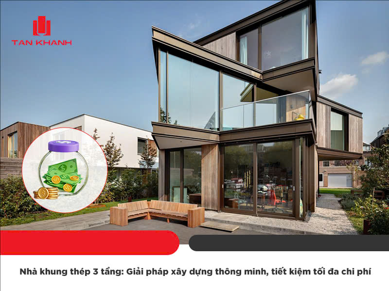 nhà tiền chế 3 tầng