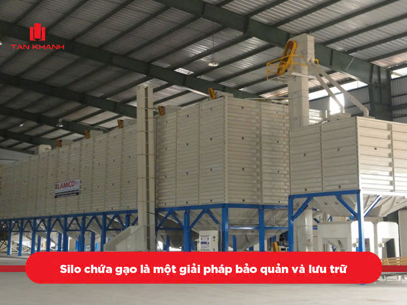 silo chứa gạo
