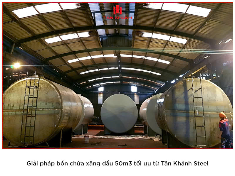 bồn xăng dầu 50m3