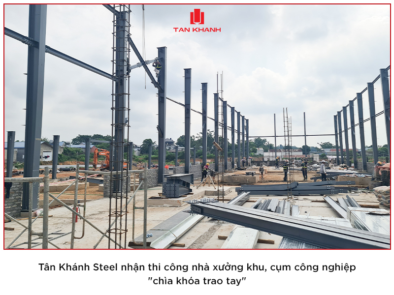 nhà xưởng trong khu, cụm công nghiệp